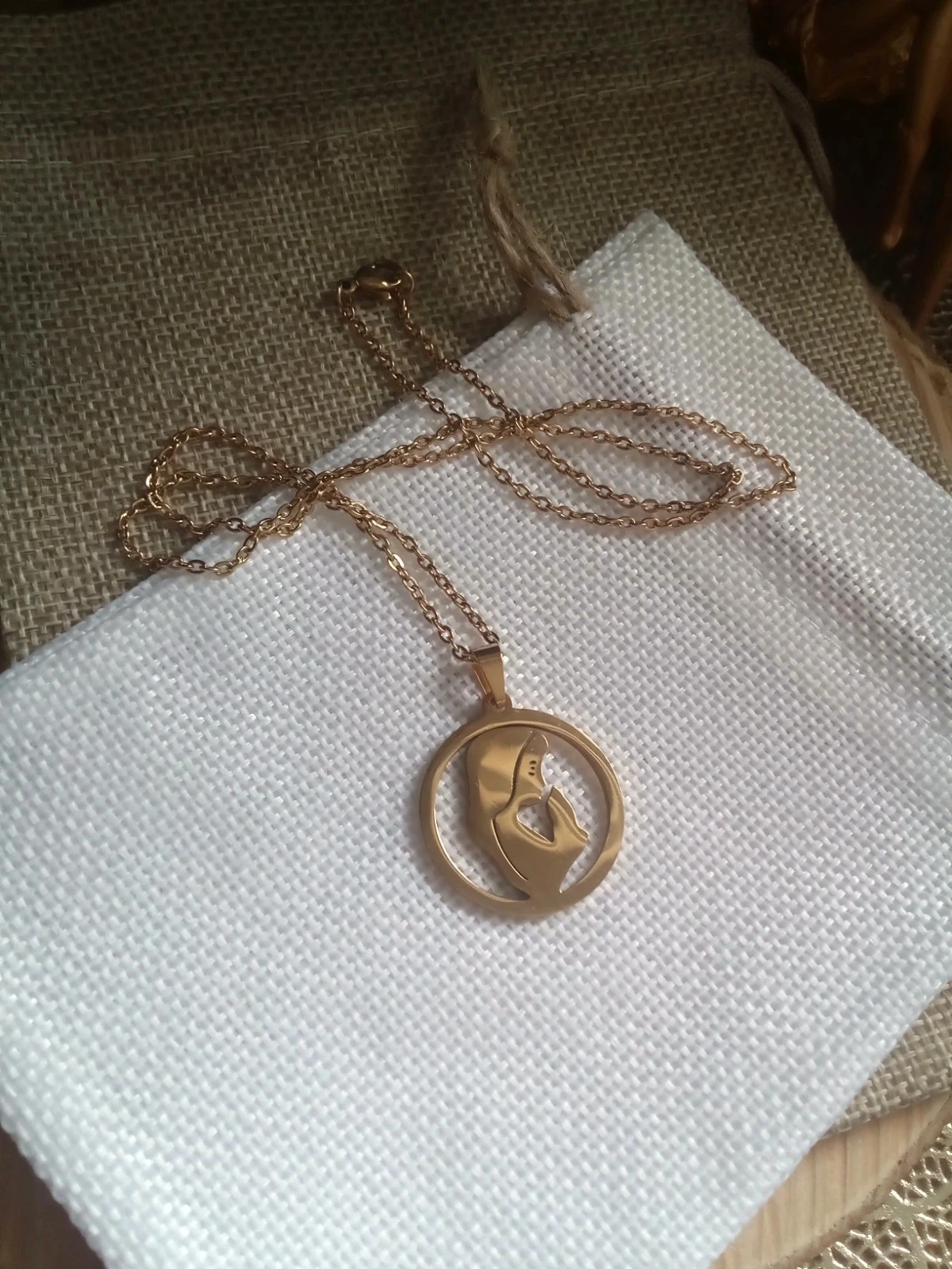 Collar medallón virgen María – photo 2
